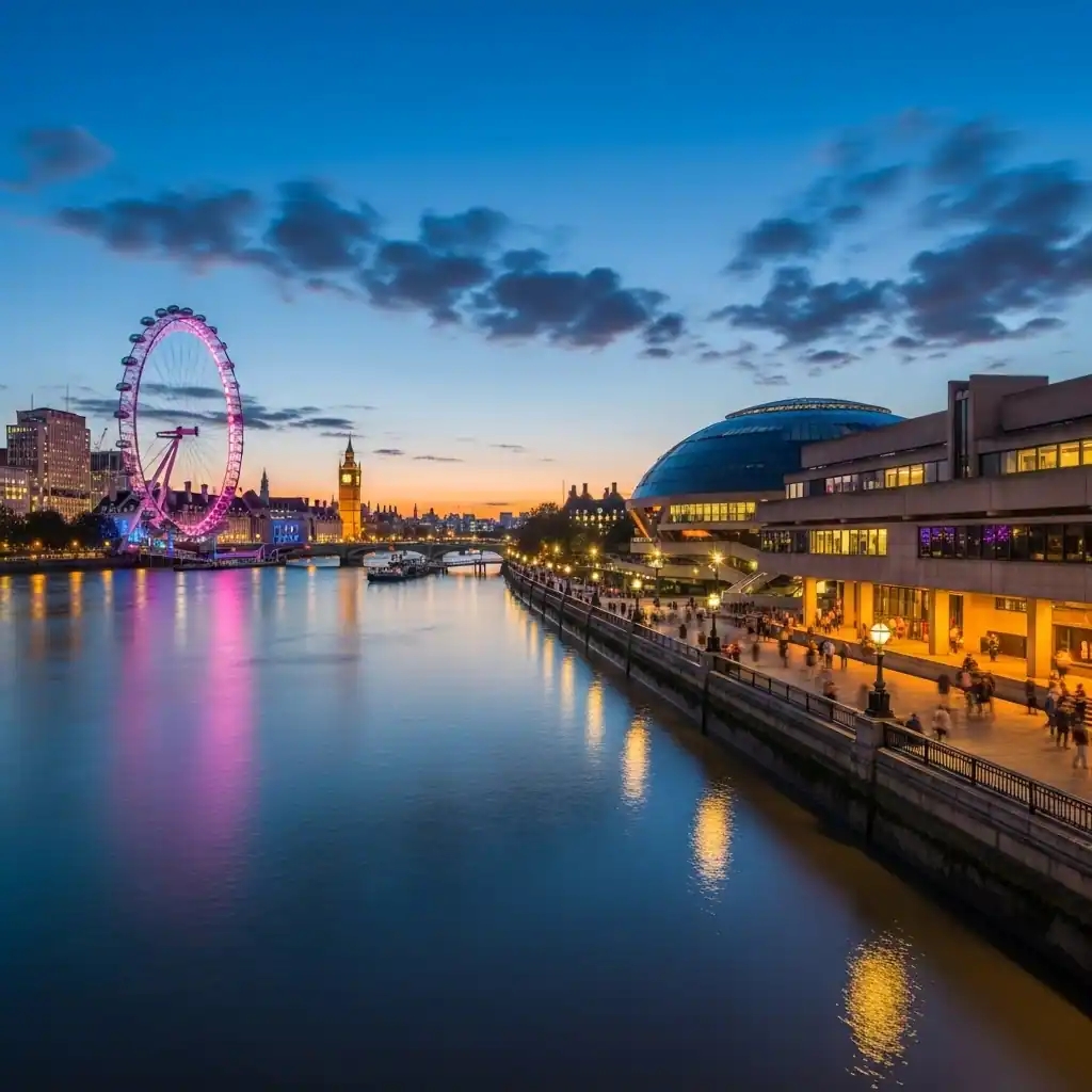 South Bank fireworks viewing location