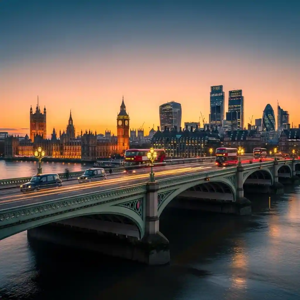Waterloo Bridge fireworks viewing location
